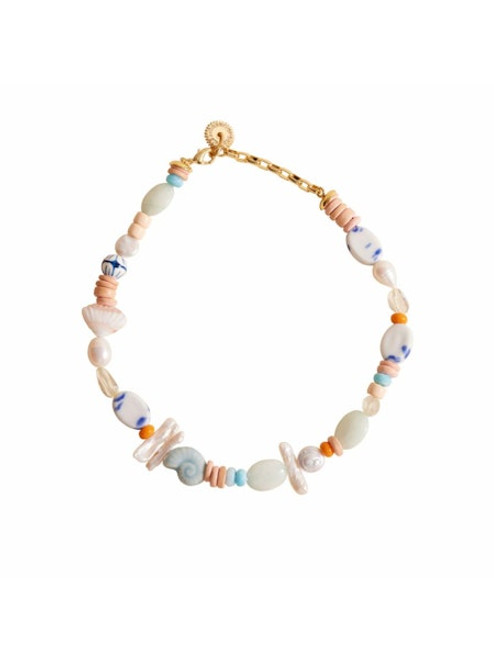 Lupe Necklace - Blue Multi